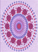 Patterned Blossom Pink Rug, pat1894pur