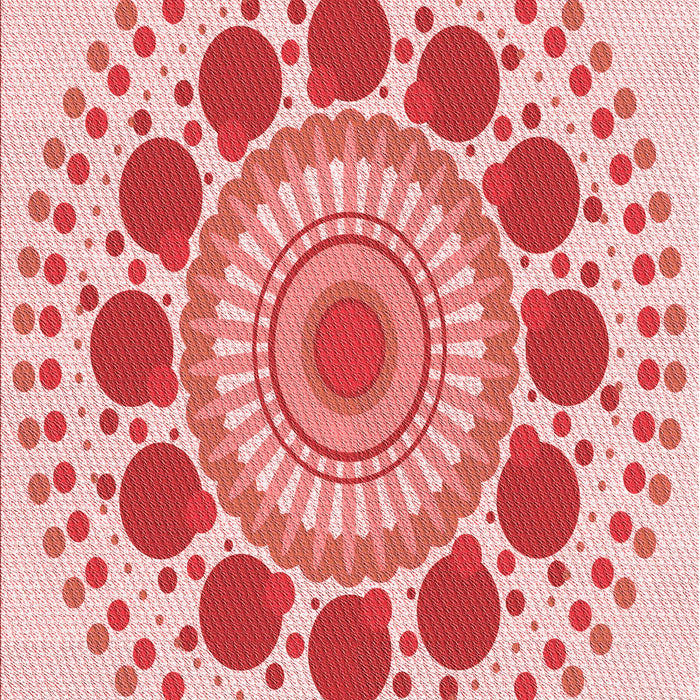Patterned Pink Rug, pat1894rd