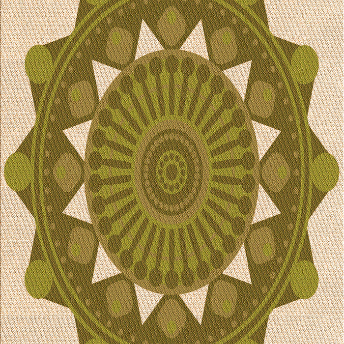 Machine Washable Transitional Dark Yellow Green Rug, wshpat1895org