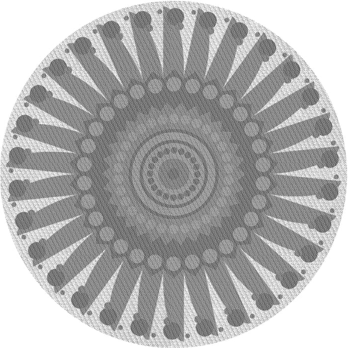 Square Machine Washable Transitional Gray Rug in a Living Room, wshpat1896gry