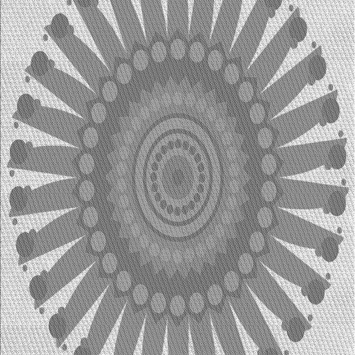 Patterned Gray Rug, pat1896gry