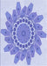 Patterned Light Slate Blue Rug, pat1898blu