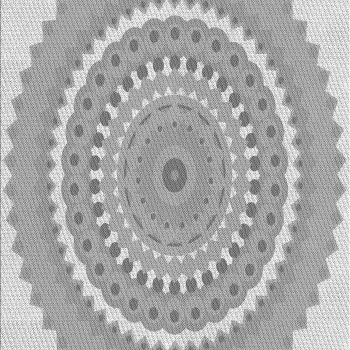 Machine Washable Transitional Gray Rug, wshpat1899gry