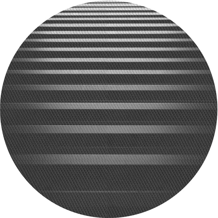 Square Patterned Charcoal Black Rug, pat19gry