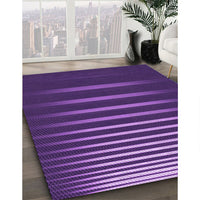 Patterned Jasmine Purple Rug, pat19pur