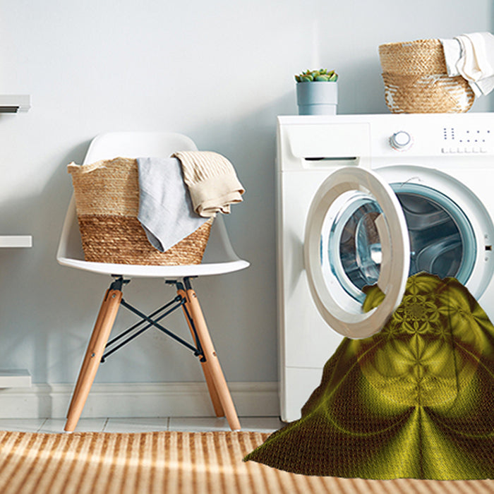 Machine Washable Transitional Night Red Rug in a Washing Machine, wshpat190yw