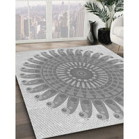 Patterned Gray Rug, pat1900gry