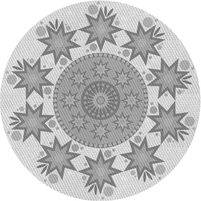 Square Machine Washable Transitional Gunmetal Gray Rug in a Living Room, wshpat1901gry