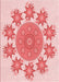 Patterned Pink Rug, pat1901rd