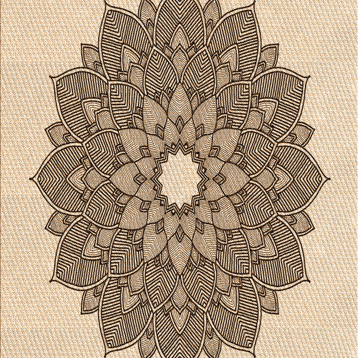 Machine Washable Transitional Dark Gold Brown Rug, wshpat1902org