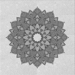 Sideview of Machine Washable Transitional White Smoke Rug, wshpat1902