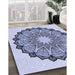 Machine Washable Transitional Blue Rug in a Family Room, wshpat1903blu