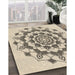 Machine Washable Transitional Wheat Beige Rug in a Family Room, wshpat1904brn