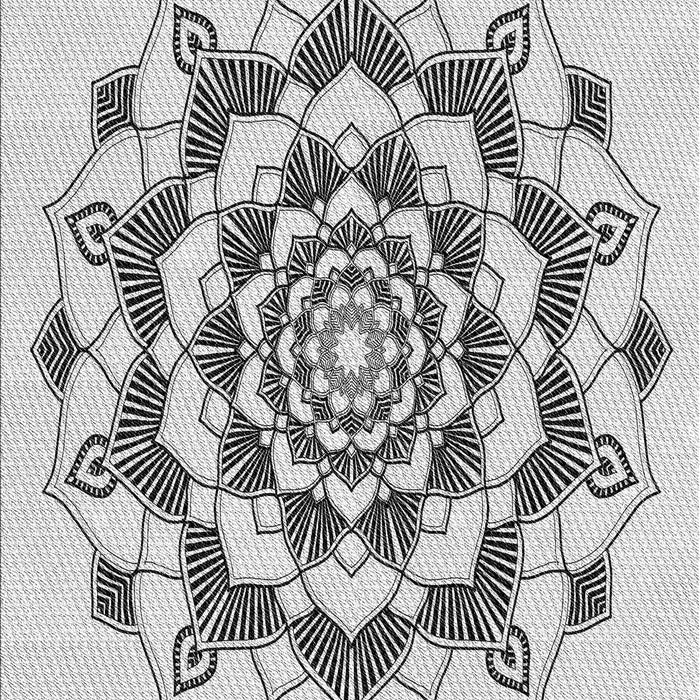 Machine Washable Transitional Platinum Gray Rug, wshpat1904gry