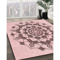 Patterned Red Rug, pat1904rd