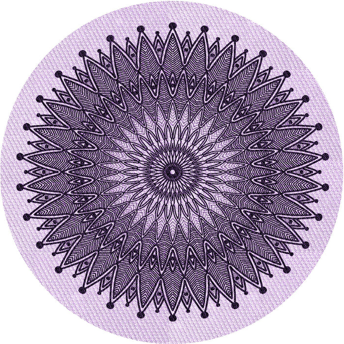 Square Machine Washable Transitional Blossom Pink Rug in a Living Room, wshpat1905pur