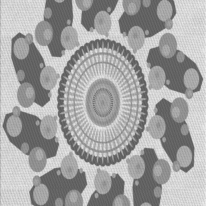 Patterned Gray Rug, pat1906gry