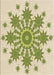 Patterned Khaki Gold Rug, pat1908brn