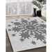 Machine Washable Transitional Gray Rug in a Family Room, wshpat1908gry