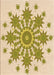 Patterned Khaki Gold Rug, pat1908org