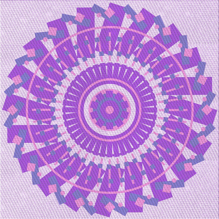 Round Machine Washable Transitional Crimson Purple Rug, wshpat1909pur