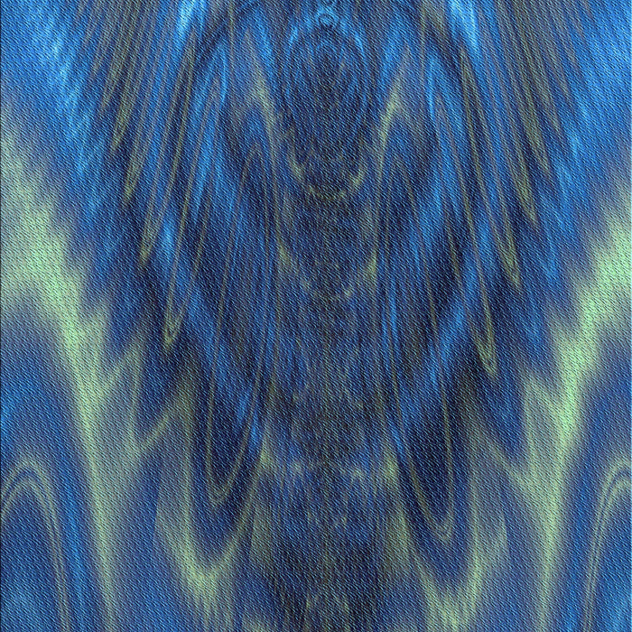 Patterned Blue Ivy Blue Rug, pat191lblu