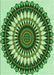 Patterned Pastel Green Rug, pat1910grn