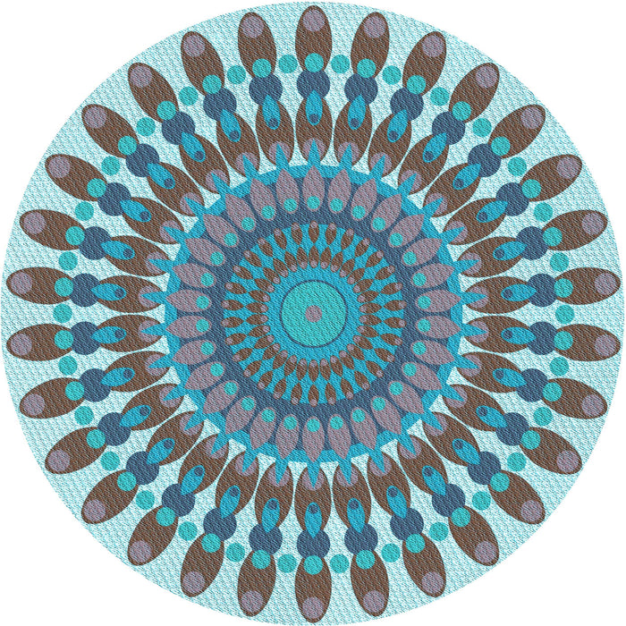 Square Machine Washable Transitional Blue Rug in a Living Room, wshpat1911lblu