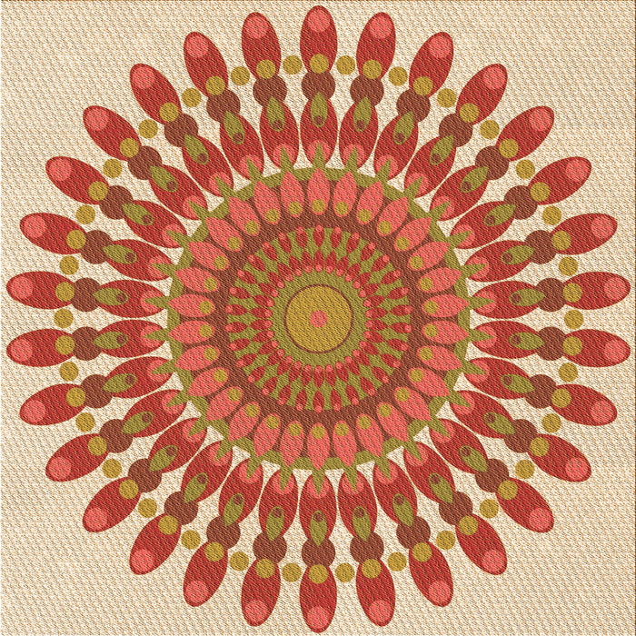 Round Machine Washable Transitional Yellow Rug, wshpat1911org