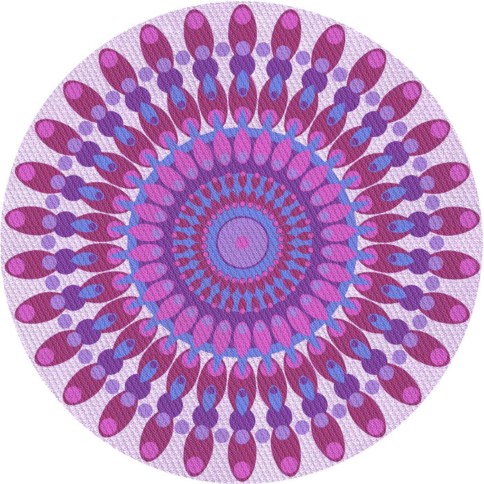 Square Patterned Crimson Purple Rug, pat1911pur