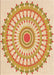 Patterned Orange Rug, pat1915org