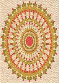 Machine Washable Transitional Orange Rug, wshpat1915org