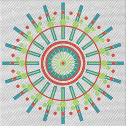 Sideview of Machine Washable Transitional Light Rose Green Rug, wshpat1916