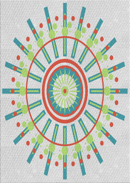 Machine Washable Transitional Light Rose Green Rug, wshpat1916