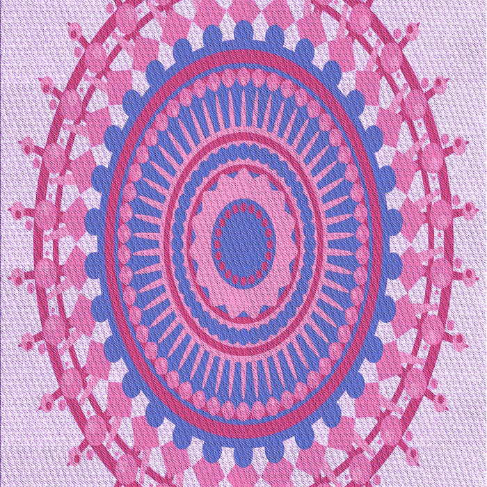 Machine Washable Transitional Mauve Purple Rug, wshpat1917pur