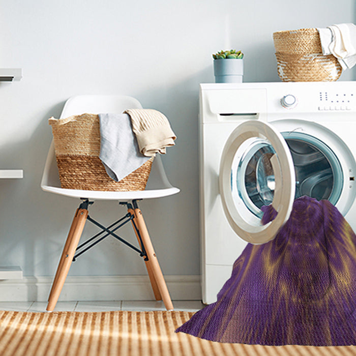 Machine Washable Transitional Pink Rug in a Washing Machine, wshpat191