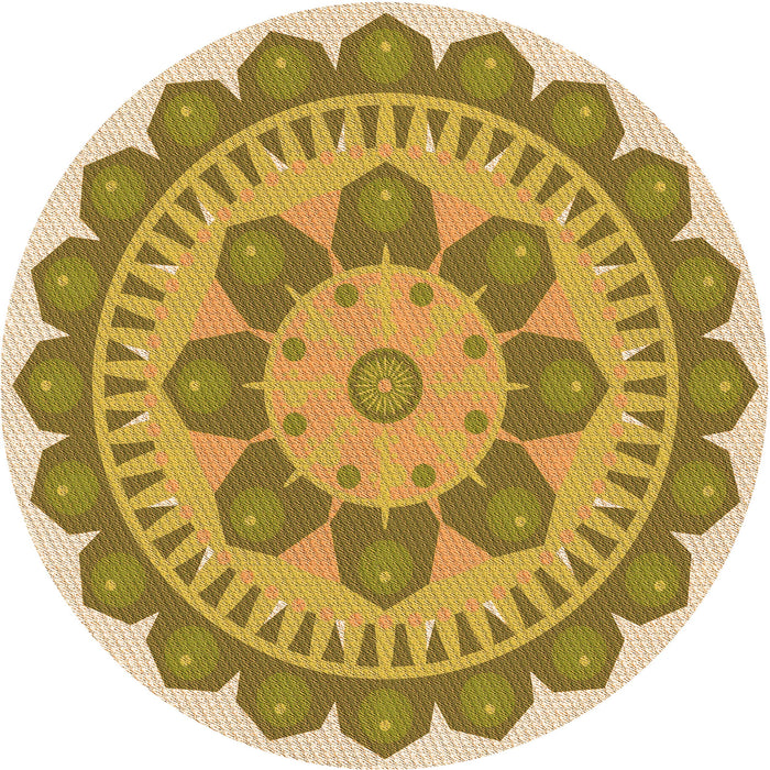 Square Machine Washable Transitional Dark Bisque Brown Rug in a Living Room, wshpat1920org