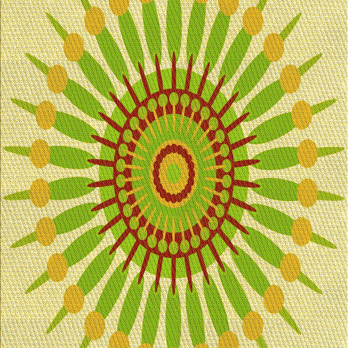 Machine Washable Transitional Tea Green Rug, wshpat1921yw