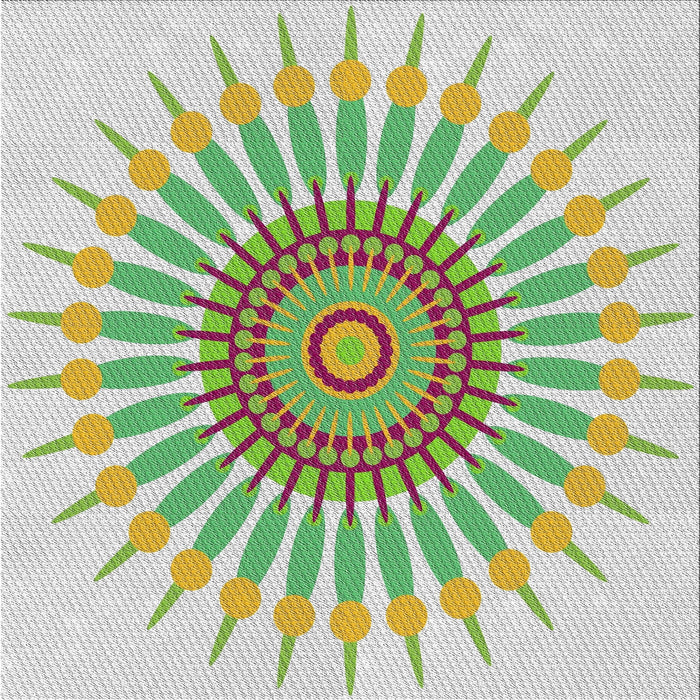 Sideview of Machine Washable Transitional Khaki Green Rug, wshpat1921