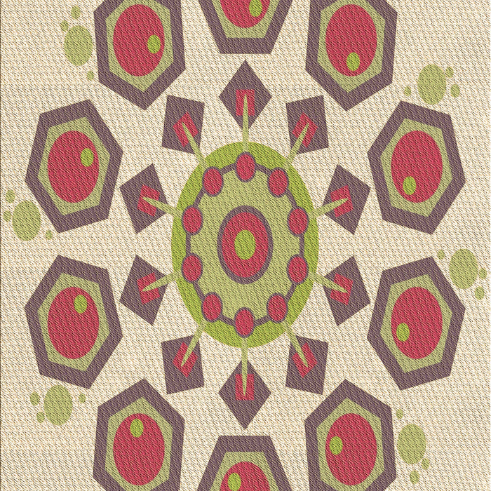 Machine Washable Transitional Khaki Gold Rug, wshpat1922brn