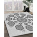 Machine Washable Transitional Gray Rug in a Family Room, wshpat1922gry