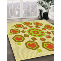 Patterned Sedona Brown Rug, pat1922yw