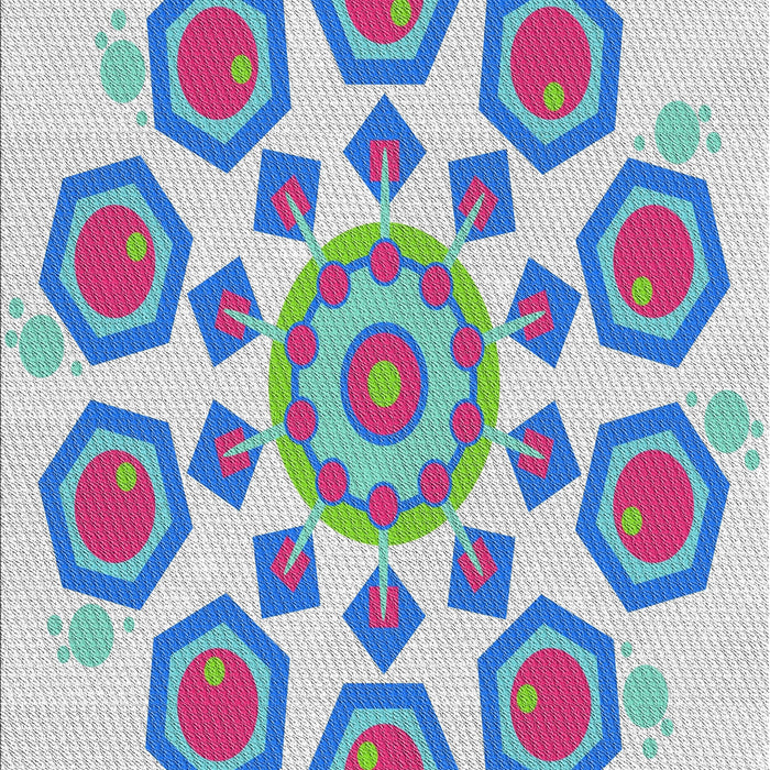 Machine Washable Transitional Pale Blue Lily Blue Rug, wshpat1922