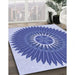 Machine Washable Transitional Blue Rug in a Family Room, wshpat1923blu