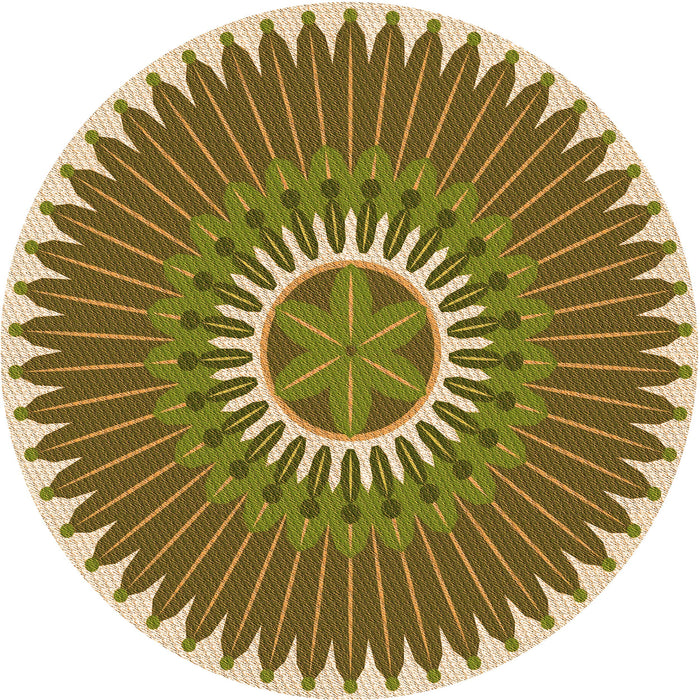 Square Machine Washable Transitional Dark Bronze Brown Rug in a Living Room, wshpat1923org