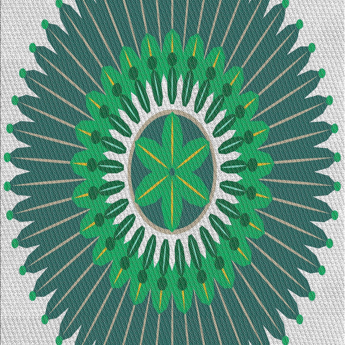 Machine Washable Transitional Cyan Opaque Blue Rug, wshpat1923