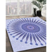 Machine Washable Transitional Periwinkle Purple Rug in a Family Room, wshpat1924blu