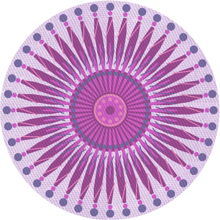 Square Machine Washable Transitional Blossom Pink Rug in a Living Room, wshpat1924pur