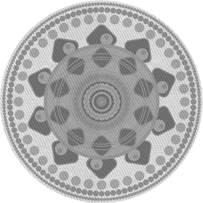 Square Machine Washable Transitional Gray Rug in a Living Room, wshpat1925gry