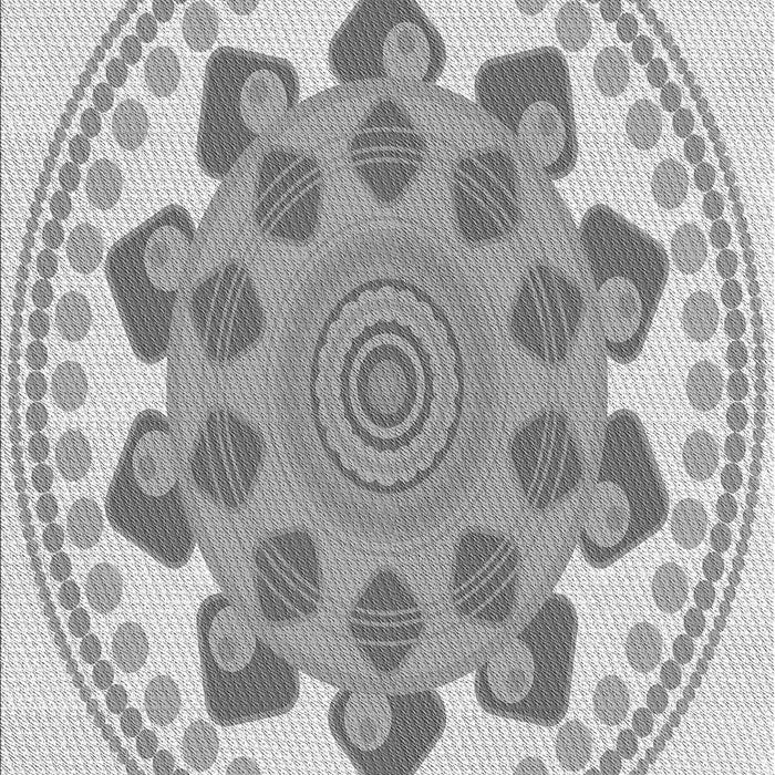 Patterned Gray Rug, pat1925gry